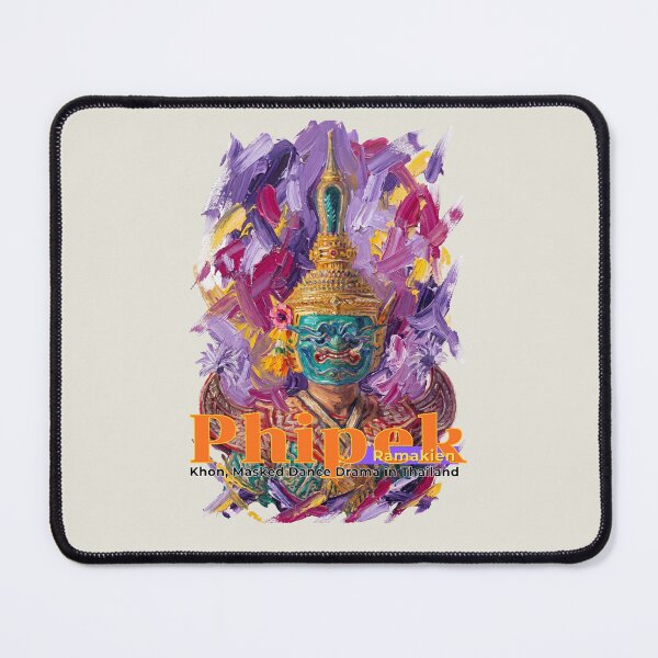 Item preview, Welcome Thailand – Phiphek Khon Mask | Ramakien Wisdom Guardian Thai Cultural Art designed and sold by Beeform.