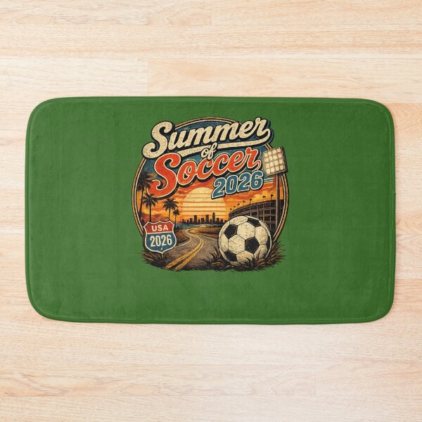 Item preview, Summer of Soccer 2026 Shirt – Vintage Retro Soccer Graphic Tee designed and sold by GreenDoor007.