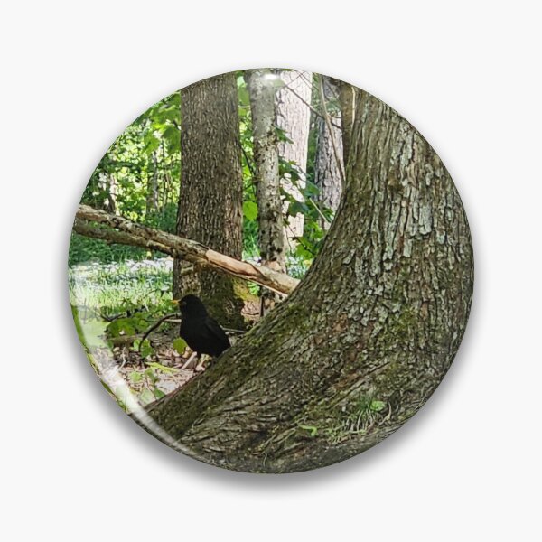 Item preview, Blackbird on the Oak designed and sold by bluerosesart37.