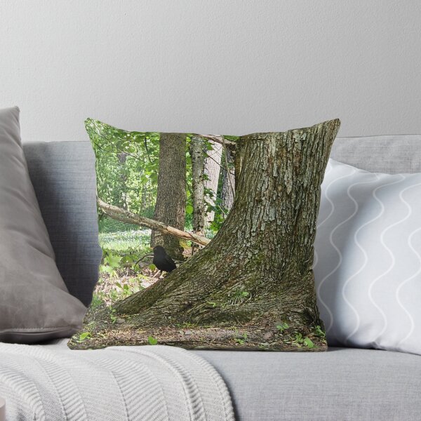 Item preview, Blackbird on the Oak designed and sold by bluerosesart37.