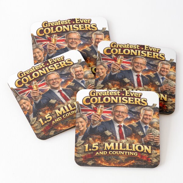 Item preview, Albanese - Wong - Burke Greatest Ever Colonisers designed and sold by Kirrindy Designs.