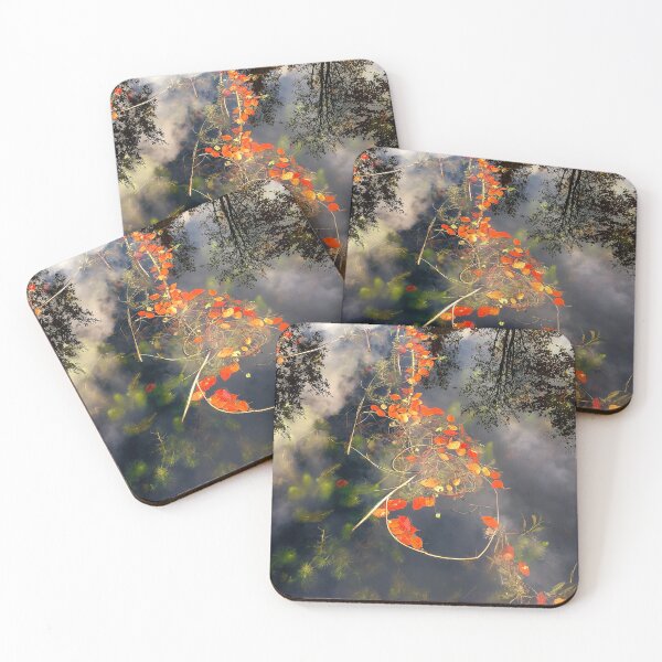 Item preview, Autumn Leaves on the Water's Surface  designed and sold by Jonnekesart.