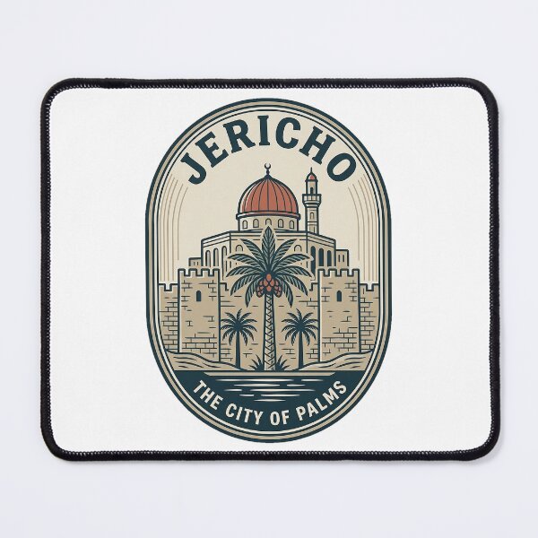 Item preview, Vintage Jericho City of Palms Travel Badge designed and sold by k3rstman1.