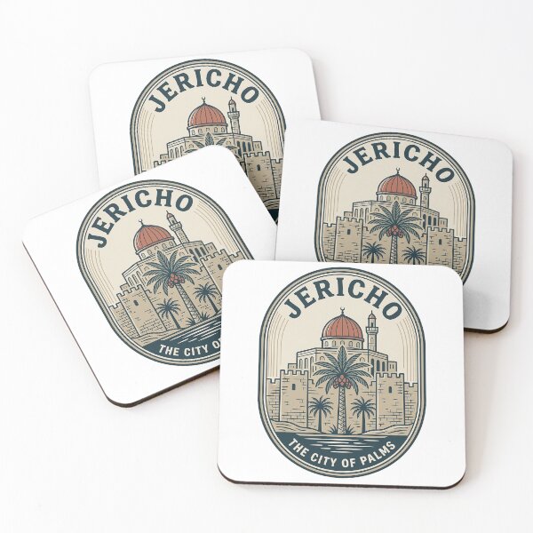 Item preview, Vintage Jericho City of Palms Travel Badge designed and sold by k3rstman1.