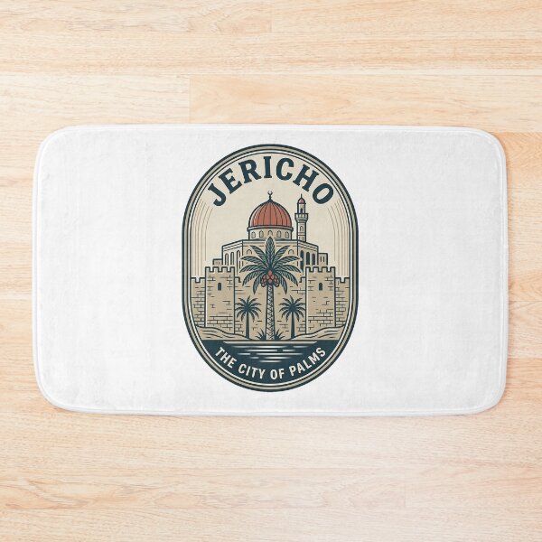 Item preview, Vintage Jericho City of Palms Travel Badge designed and sold by k3rstman1.