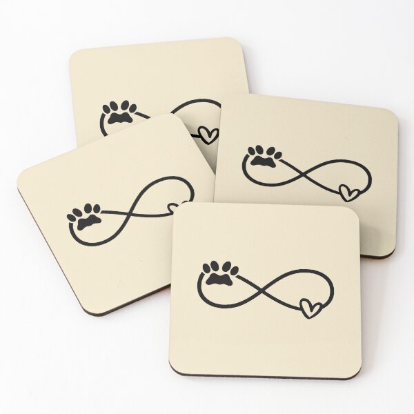 Item preview, Infinity Paw Print Heart designed and sold by Corvoria.