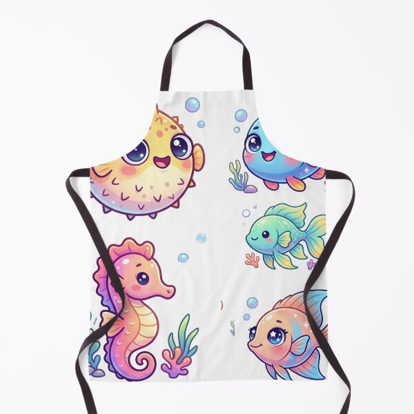 Item preview, Kawaii Cephalopod Underwater Sticker Collection designed and sold by atwalstore1992.