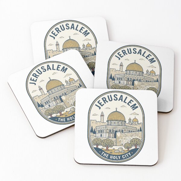 Item preview, Vintage Jerusalem The Holy City Badge Emblem designed and sold by k3rstman1.