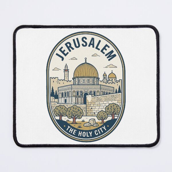 Item preview, Vintage Jerusalem The Holy City Badge Emblem designed and sold by k3rstman1.