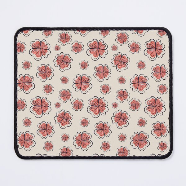 Item preview, Retro Clover Doodle Seamless Pattern designed and sold by Zaya_art.