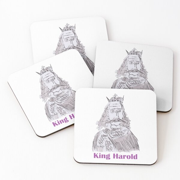 Item preview, King Harold 1066 designed and sold by Inky Fingers Illustrations.