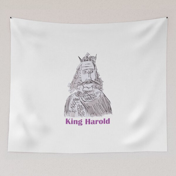 Item preview, King Harold 1066 designed and sold by Inky Fingers Illustrations.