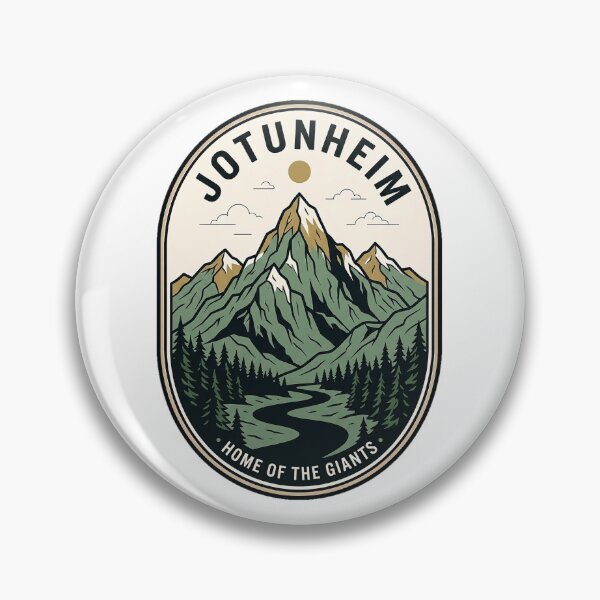 Item preview, Vintage Jotunheim Home of the Giants Mountain designed and sold by k3rstman1.