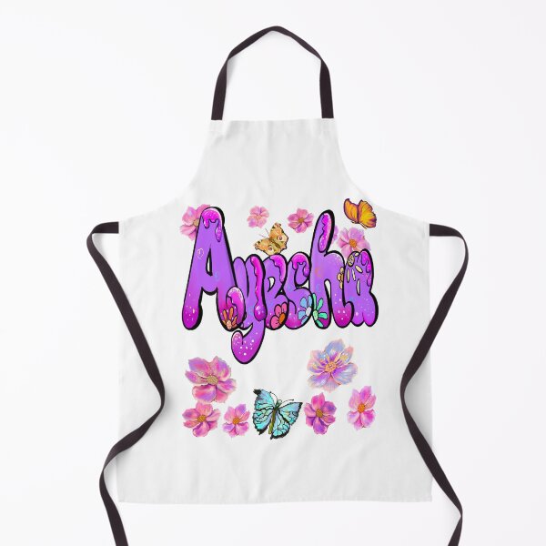 Item preview, Ayesha Name Throw Blanket - Purple Floral Drip Decor designed and sold by Artonmytee.