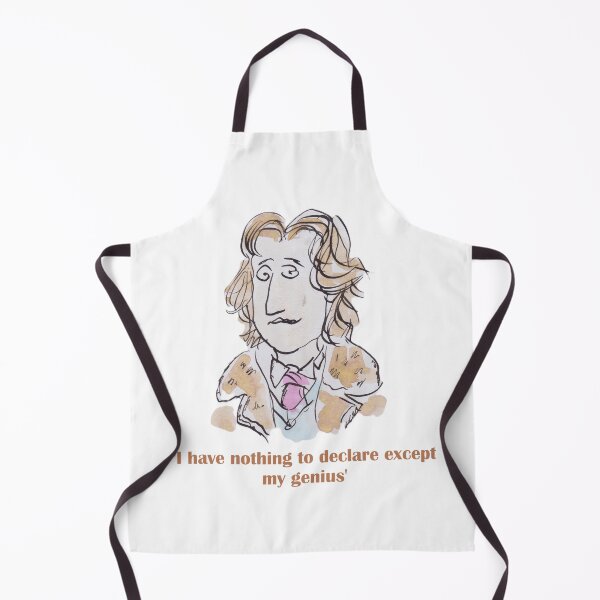Item preview, Oscar Wilde famous quote designed and sold by Inky Fingers Illustrations.