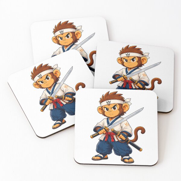Item preview, Samurai Monkey Warrior designed and sold by Krincydigitalart.