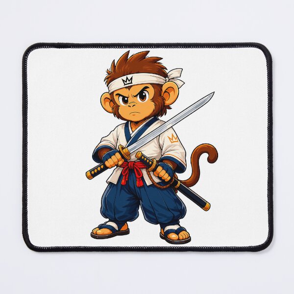 Item preview, Samurai Monkey Warrior designed and sold by Krincydigitalart.