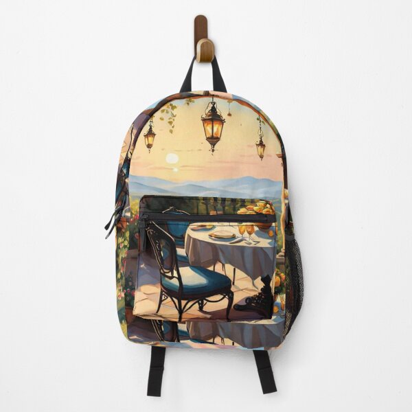 Item preview, Sunset Terrace Escape designed and sold by Undersea Ai Art.