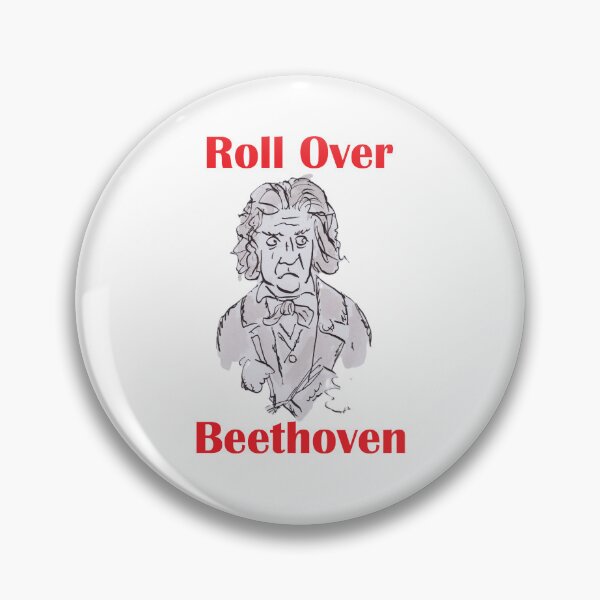 Item preview, Roll over Beethoven designed and sold by Inky Fingers Illustrations.