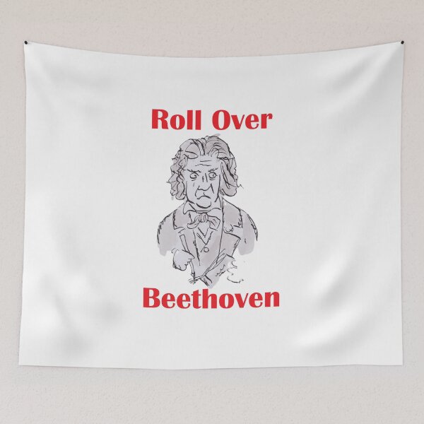 Item preview, Roll over Beethoven designed and sold by Inky Fingers Illustrations.