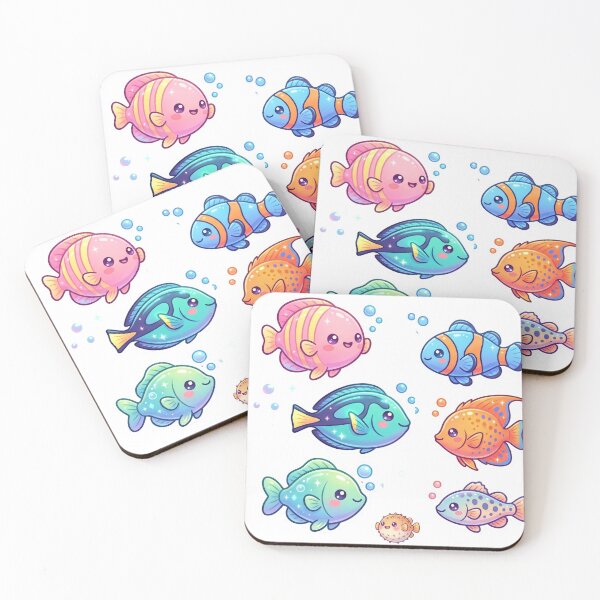 Item preview, Cute Cephalopod Marine Life Stickers designed and sold by atwalstore1992.
