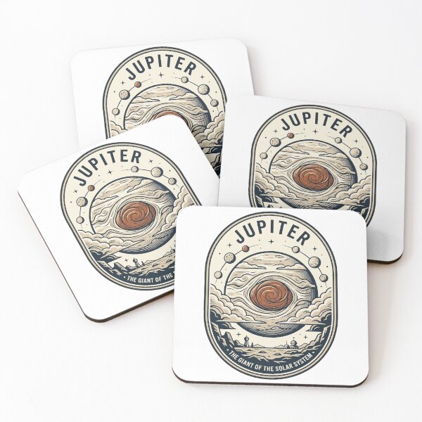Item preview, Vintage Jupiter Planet Giant Solar System Badge designed and sold by k3rstman1.
