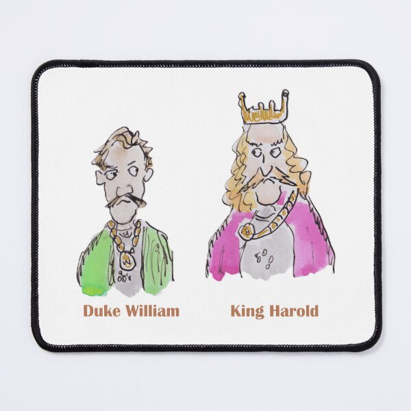 Item preview, 1066 Duke William and King Harold designed and sold by Inky Fingers Illustrations.
