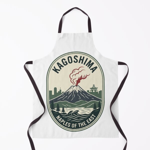 Item preview, Kagoshima Sakurajima Volcano Vintage Travel Badge designed and sold by k3rstman1.