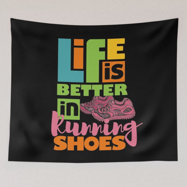 Item preview, Life Is Better In Running Shoes Runner Workout designed and sold by Gravelpeak Co..