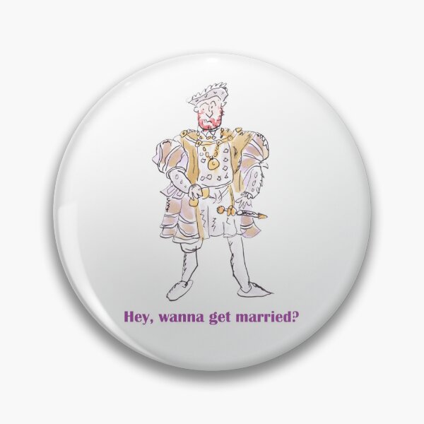 Item preview, Henry VIII proposing marriage designed and sold by Inky Fingers Illustrations.