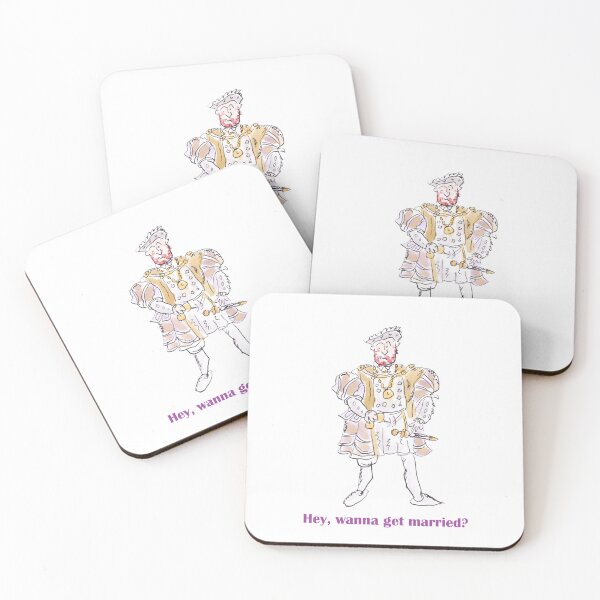 Item preview, Henry VIII proposing marriage designed and sold by Inky Fingers Illustrations.