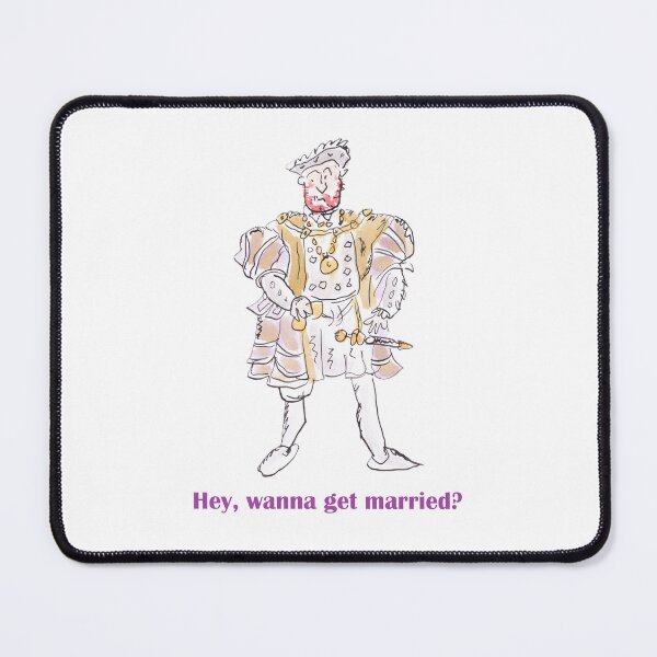Item preview, Henry VIII proposing marriage designed and sold by Inky Fingers Illustrations.