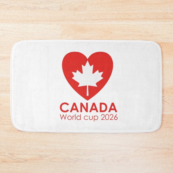 Item preview, Canada World Cup 2026 Maple Leaf Heart Sticker designed and sold by topprinting.