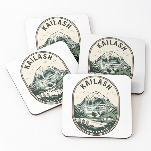 Item preview, Mount Kailash Sacred Peak Tibet Vintage Travel Badge designed and sold by k3rstman1.