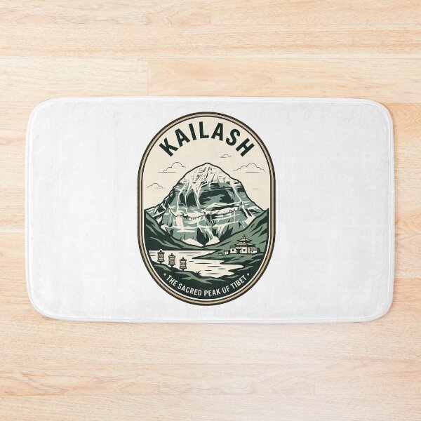 Item preview, Mount Kailash Sacred Peak Tibet Vintage Travel Badge designed and sold by k3rstman1.
