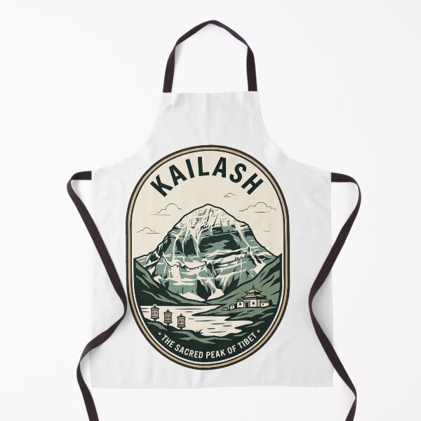 Item preview, Mount Kailash Sacred Peak Tibet Vintage Travel Badge designed and sold by k3rstman1.