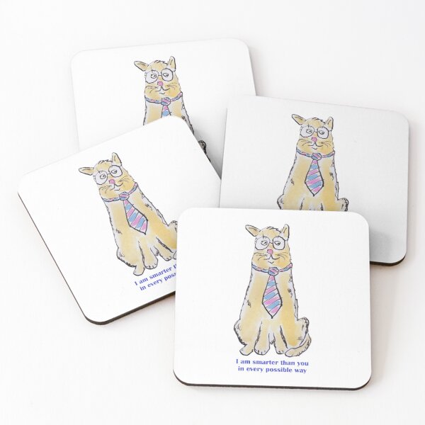 Item preview, Cats are very smart designed and sold by Inky Fingers Illustrations.
