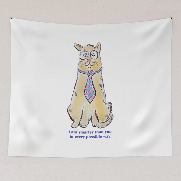 Item preview, Cats are very smart designed and sold by Inky Fingers Illustrations.