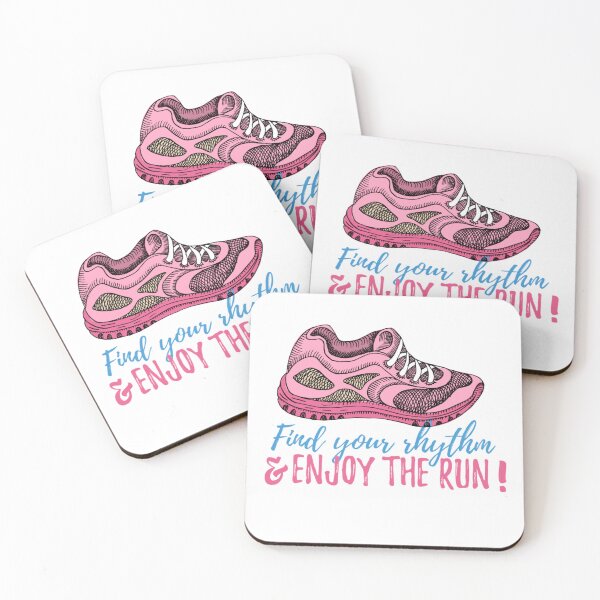 Item preview, Find Your Rhythm Enjoy The Run Running Shoe designed and sold by Gravelpeak Co..