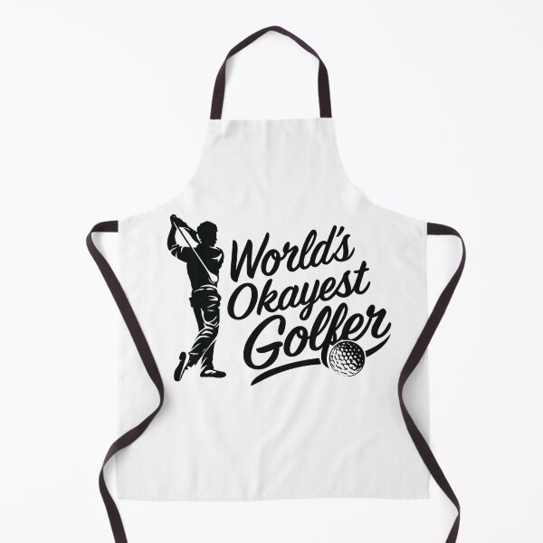 Item preview, World's Okayest Golfer,Funny Golf,Golfer  designed and sold by CloudyPress.