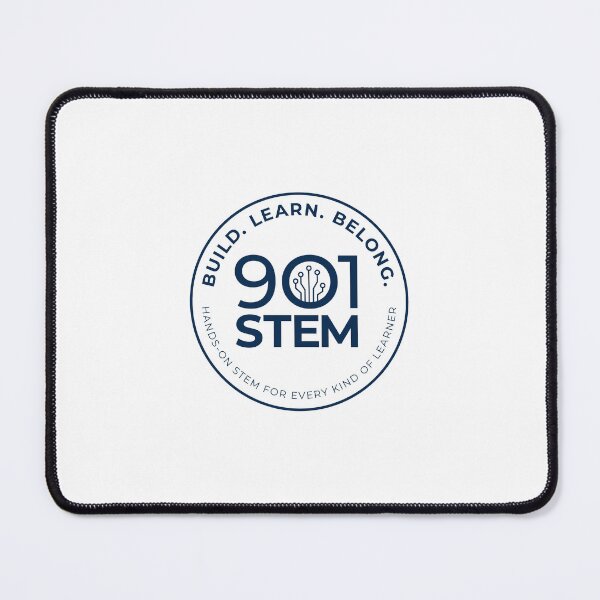 Item preview, 901STEM Logo (Stacked, One-Color) designed and sold by 901STEM.