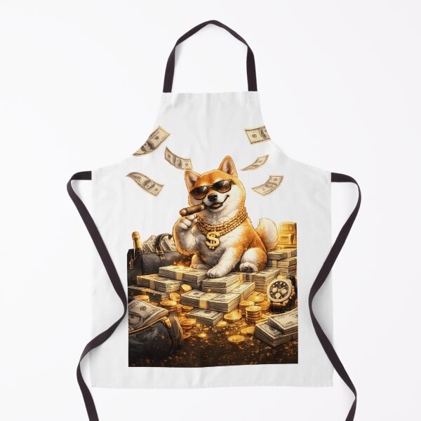 Item preview, Rich Shiba Inu Money Boss Luxury Design designed and sold by Nixora.