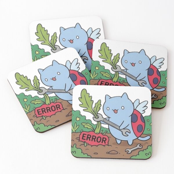 Item preview, Funny Programmer Gift Error Cat Pulling Bug From Garden  Kawaii Debug Cat Developer Humor Shirt Coder Gift designed and sold by Dev Mode.