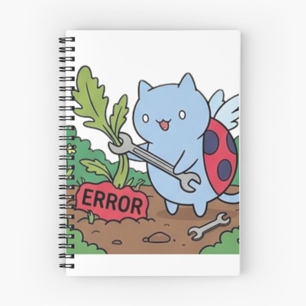 Item preview, Funny Programmer Gift Error Cat Pulling Bug From Garden  Kawaii Debug Cat Developer Humor Shirt Coder Gift designed and sold by Dev Mode.