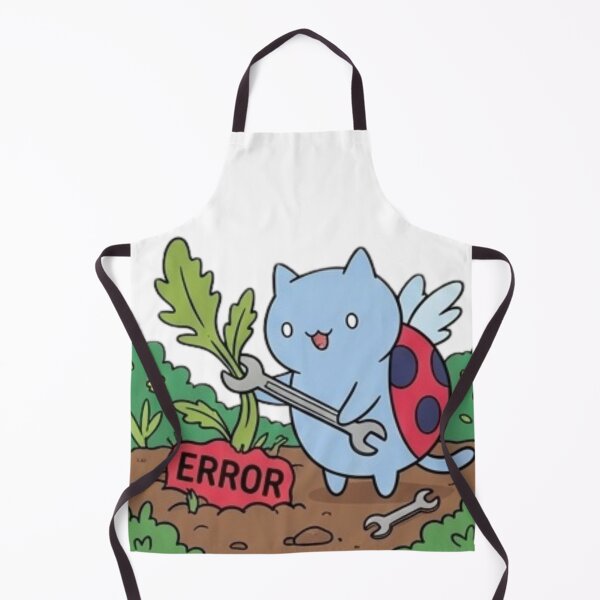 Item preview, Funny Programmer Gift Error Cat Pulling Bug From Garden Kawaii Debug Cat Developer Humor Shirt Coder Gift designed and sold by Dev Mode.