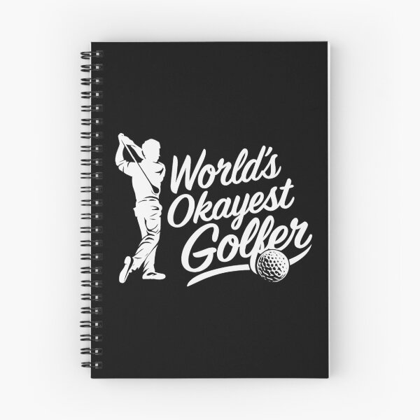 Item preview, World's Okayest Golfer,Funny Golf,Golfer  designed and sold by CloudyPress.
