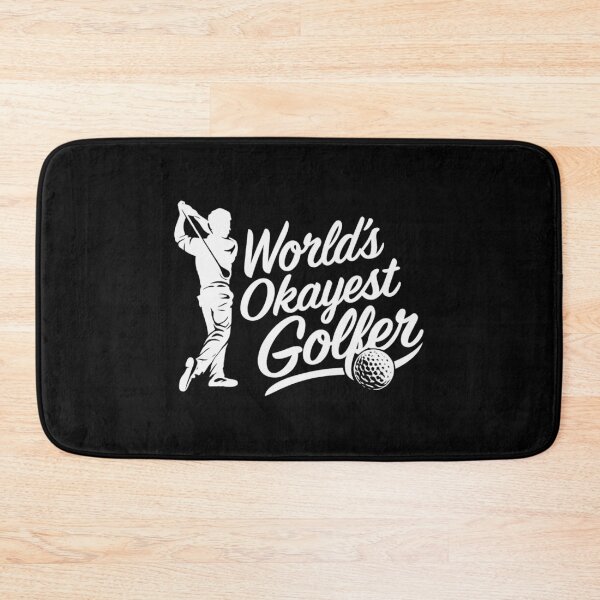 Item preview, World's Okayest Golfer,Funny Golf,Golfer  designed and sold by CloudyPress.