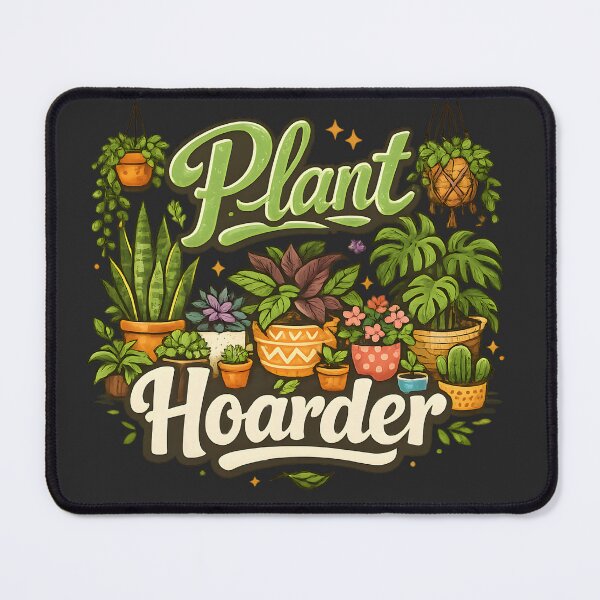 Item preview, Plant Hoarder – Funny Houseplant Lover Botanical Design designed and sold by blankTeeShirt.