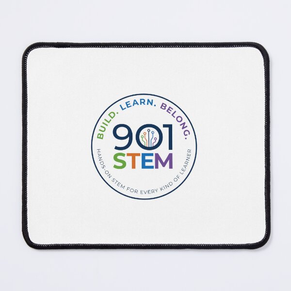 Item preview, 901STEM Logo (Stacked, 4-Color) designed and sold by 901STEM.