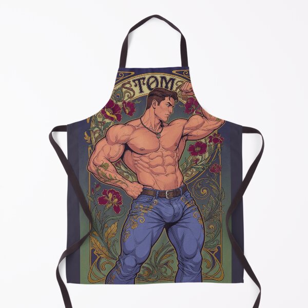 Item preview, Tom of Finland Style Powerful Muscle Flex designed and sold by ZhivanCrimson.